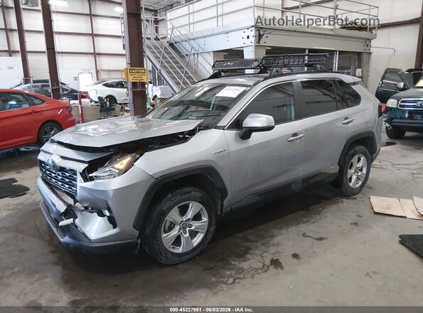 JTMRWRFV4LD073186 2020 TOYOTA RAV4 HYBRID Silver წინა მარცხენა ხედი სამი მეოთხედიდან