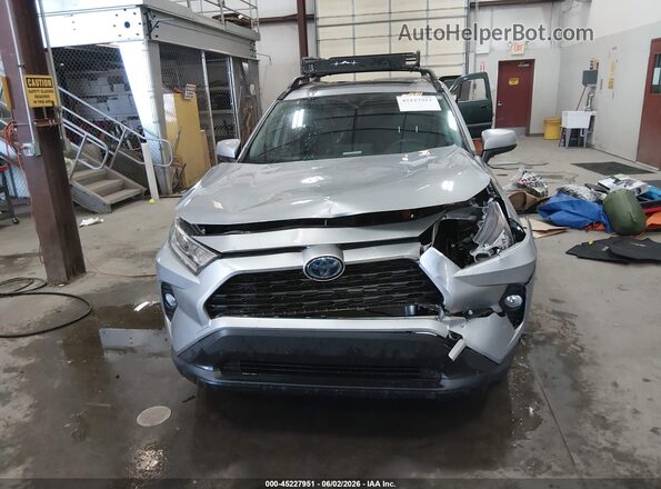 JTMRWRFV4LD073186 2020 TOYOTA RAV4 HYBRID Silver ხელსაწყოთა პანელის ხედი