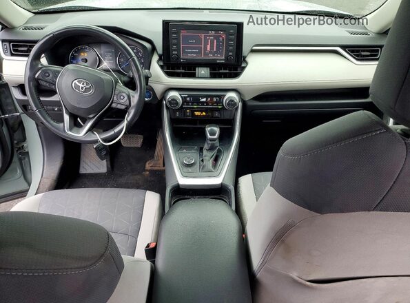 JTMRWRFV5LD068207 2020 TOYOTA RAV4 Green Dashboard view