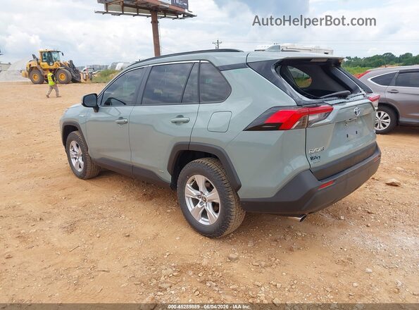 JTMRWRFV5MD101255 2021 TOYOTA RAV4 HYBRID Gray Rear left
