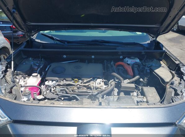 JTMRWRFV6MD134961 2021 TOYOTA RAV4 HYBRID Серый Вид сзади