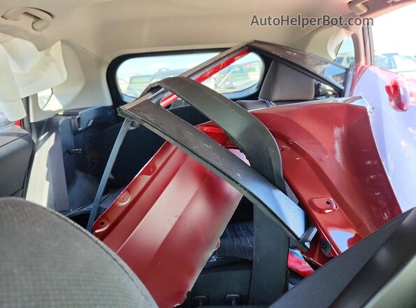 JTMRWRFV6SD314504 2025 TOYOTA RAV4 Red Հետևի նստատեղերի տեսք