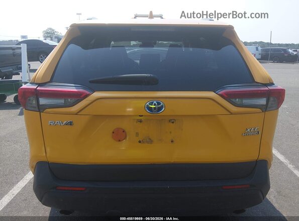 JTMRWRFV7KD012302 2019 TOYOTA RAV4 HYBRID Yellow 