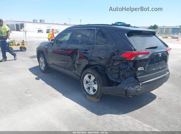 JTMRWRFV7KD515215 2019 TOYOTA RAV4 HYBRID Black Tył lewy