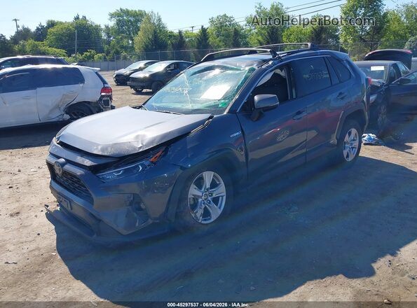 JTMRWRFV7MD119840 2021 TOYOTA RAV4 HYBRID Gray Առջևի ձախ երեք քառորդ տեսարան