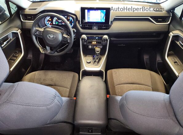 JTMRWRFV7RJ060040 2024 TOYOTA RAV4 Gray Widok deski rozdzielczej