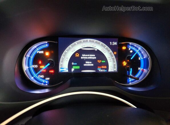 JTMRWRFV7RJ060040 2024 TOYOTA RAV4 Gray Widok zestawu wskaźników