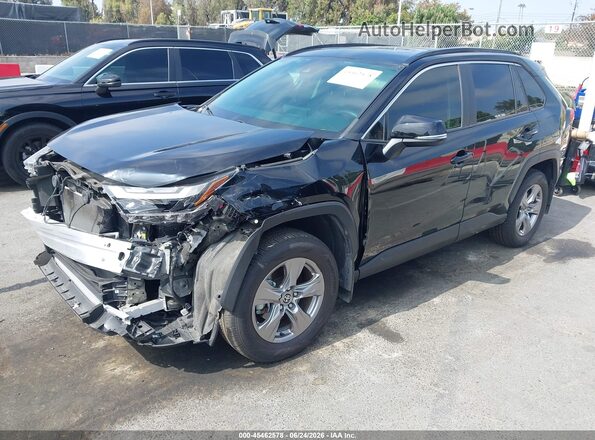 JTMRWRFV7SD312308 2025 TOYOTA RAV4 HYBRID Black Vista tres cuartos delantera izquierda