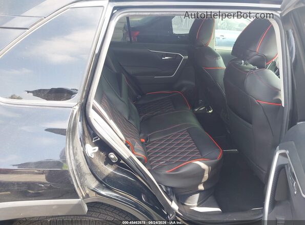 JTMRWRFV7SD312308 2025 TOYOTA RAV4 HYBRID Black Vista de la etiqueta del VIN