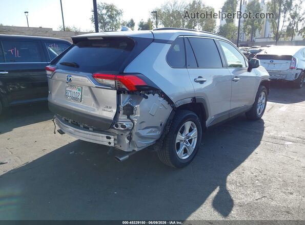 JTMRWRFV8MD135741 2021 TOYOTA RAV4 HYBRID Silver Tył prawy
