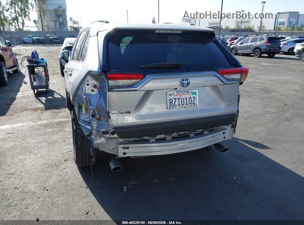 JTMRWRFV8MD135741 2021 TOYOTA RAV4 HYBRID Silver Widok z przodu