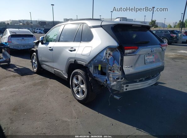 JTMRWRFV8MD135741 2021 TOYOTA RAV4 HYBRID Silver Tył lewy