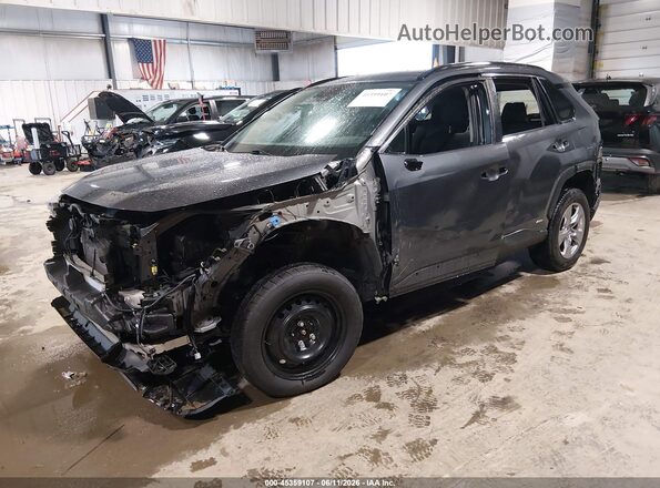 JTMRWRFV8PD200169 2023 TOYOTA RAV4 HYBRID Gray Vista tres cuartos delantera izquierda