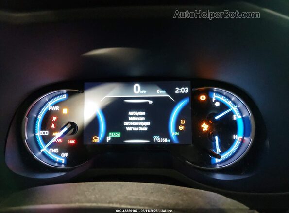 JTMRWRFV8PD200169 2023 TOYOTA RAV4 HYBRID Gray Vista de los asientos traseros