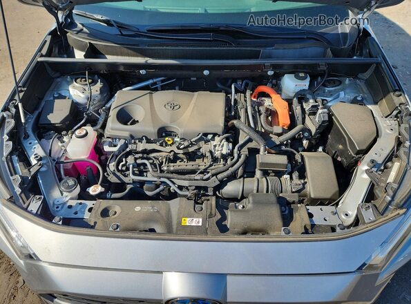 JTMRWRFV8RJ060063 2024 TOYOTA RAV4 Silver Engine compartment view