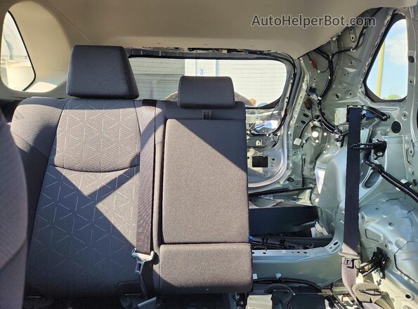 JTMRWRFV8RJ060063 2024 TOYOTA RAV4 Silver Rear seats view