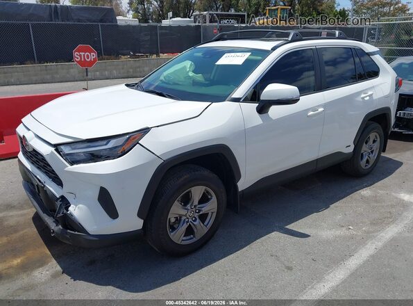 JTMRWRFV8SD296443 2025 TOYOTA RAV4 HYBRID White Przód lewy
