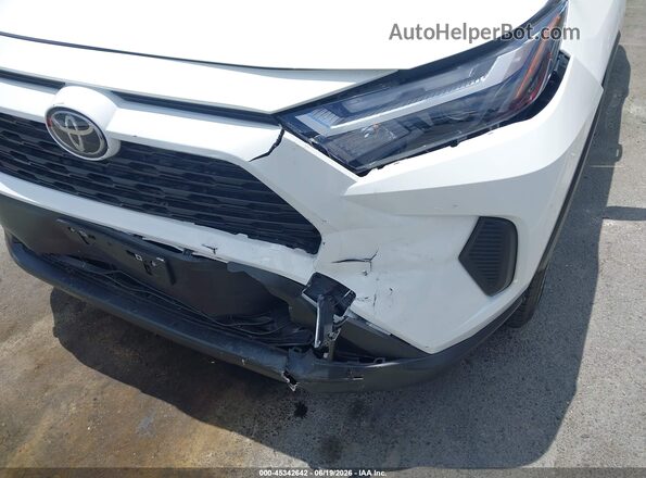 JTMRWRFV8SD296443 2025 TOYOTA RAV4 HYBRID White Widok z przodu