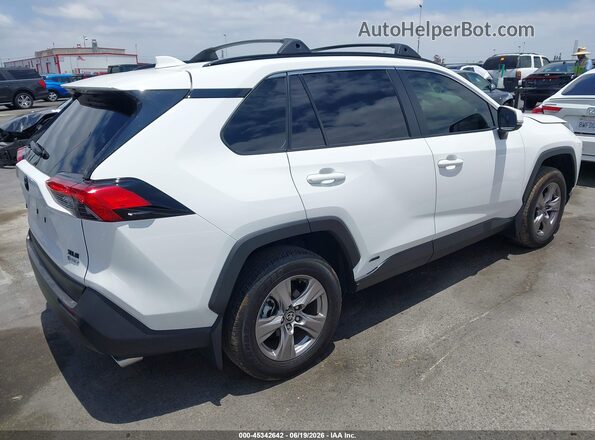 JTMRWRFV8SD296443 2025 TOYOTA RAV4 HYBRID White Tył prawy