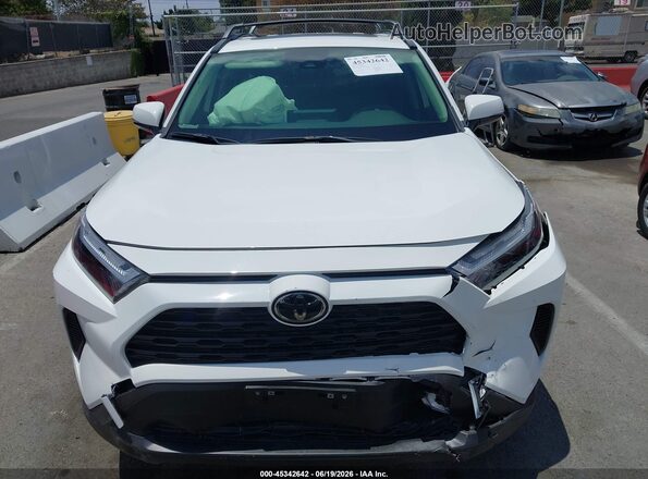 JTMRWRFV8SD296443 2025 TOYOTA RAV4 HYBRID White Widok zestawu wskaźników