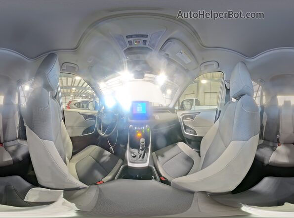 JTMRWRFV9SD308809 2025 TOYOTA RAV4 White Widok wnętrza 360 stopni