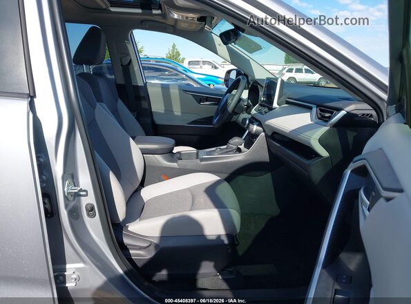 JTMRWRFV9SD333001 2025 TOYOTA RAV4 HYBRID Silver Widok wnętrza z przodu