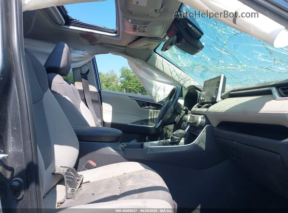 JTMRWRFVXKD500045 2019 TOYOTA RAV4 HYBRID Gray Вид салону спереду