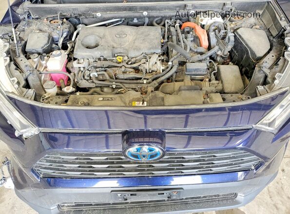 JTMRWRFVXKD513488 2019 TOYOTA RAV4 Blue Շարժիչի բաժամունքի տեսք