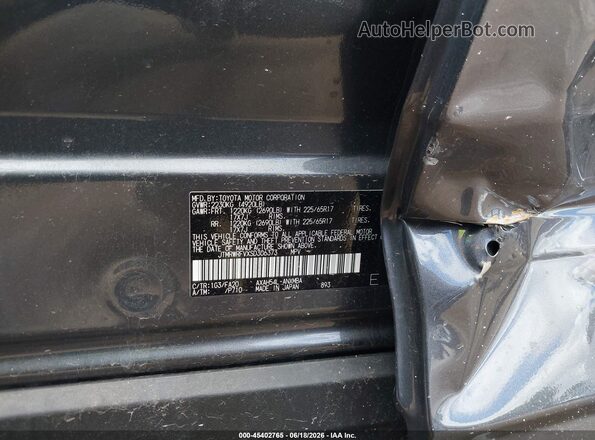 JTMRWRFVXSD306373 2025 TOYOTA RAV4 HYBRID Gray Вид підкапотного простору
