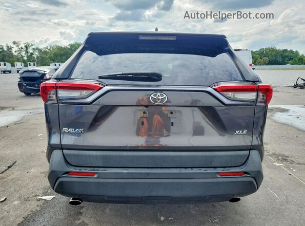 JTMW1RFV0KJ001824 2019 TOYOTA RAV4 Gray Widok z tyłu