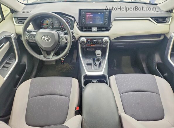 JTMW1RFV0LD049033 2020 TOYOTA RAV4 Blue Vista del salpicadero