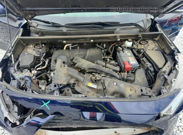 JTMW1RFV0LD049033 2020 TOYOTA RAV4 Blue Vista interior trasera