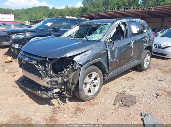 JTMW1RFV2KD019949 2019 TOYOTA RAV4 Gray Առջևի ձախ երեք քառորդ տեսարան