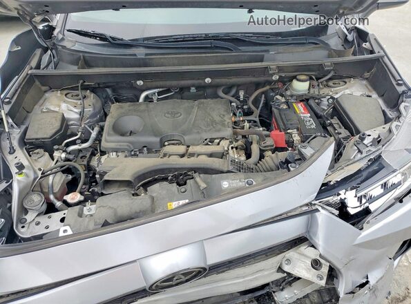 JTMW1RFV2LD521958 2020 TOYOTA RAV4 Silver Engine compartment view