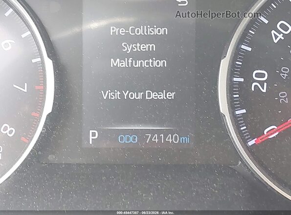 JTMW1RFV3KD017174 2019 TOYOTA RAV4 Серый 