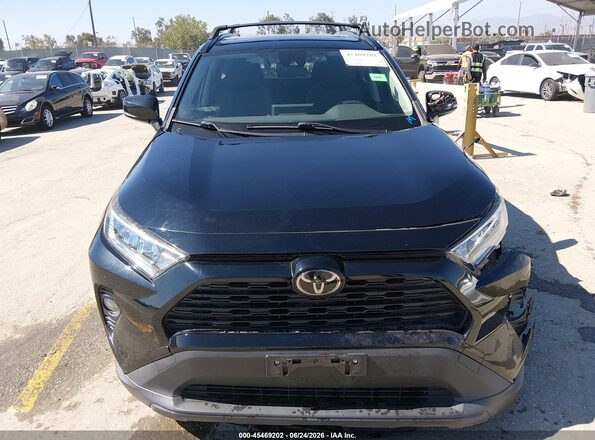 JTMW1RFV3KD026053 2019 TOYOTA RAV4 Black Rear interior view