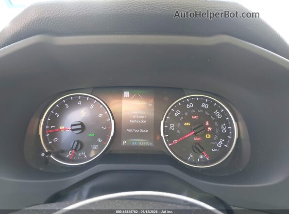 JTMW1RFV3KJ009836 2019 TOYOTA RAV4 Gray Հետևի նստատեղերի տեսք