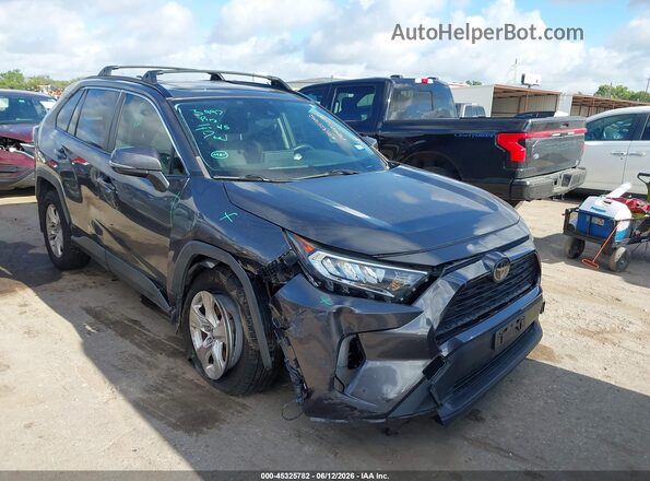 JTMW1RFV3KJ009836 2019 TOYOTA RAV4 Gray Դիմացի տեսք