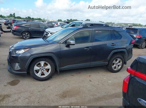 JTMW1RFV3KJ009836 2019 TOYOTA RAV4 Gray 