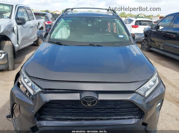 JTMW1RFV3KJ009836 2019 TOYOTA RAV4 Gray Սալոնի հետևի տեսք