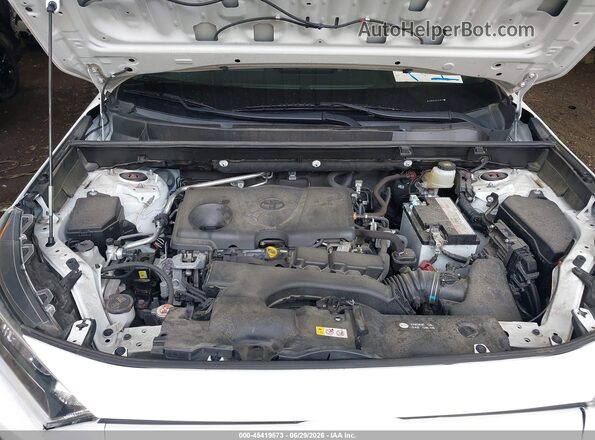 JTMW1RFV4KJ014379 2019 TOYOTA RAV4 White Вид ззаду