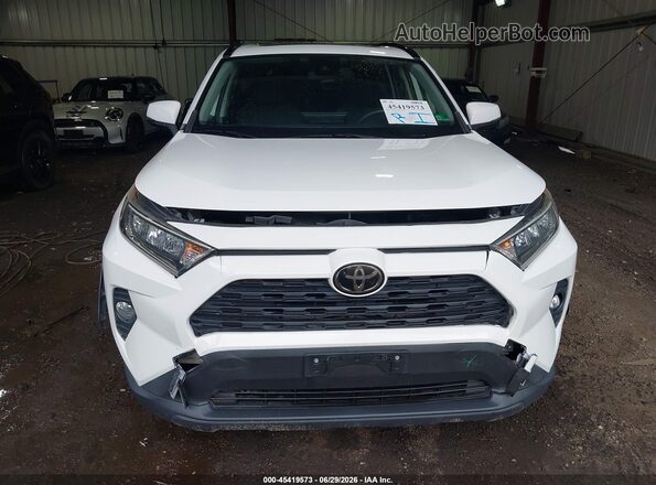 JTMW1RFV4KJ014379 2019 TOYOTA RAV4 White Вид щитка приладів