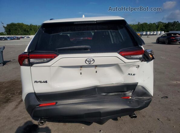 JTMW1RFV4KJ014687 2019 TOYOTA RAV4 White Widok z tyłu