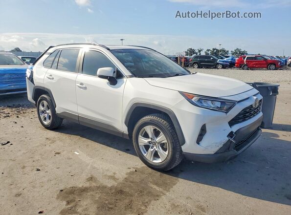 JTMW1RFV4KJ014687 2019 TOYOTA RAV4 White Przód prawy