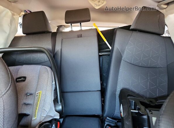 JTMW1RFV5KD041265 2019 TOYOTA RAV4 Gray Rear seats view