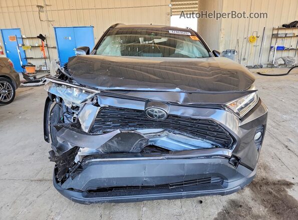 JTMW1RFV5KD041265 2019 TOYOTA RAV4 Gray Front view