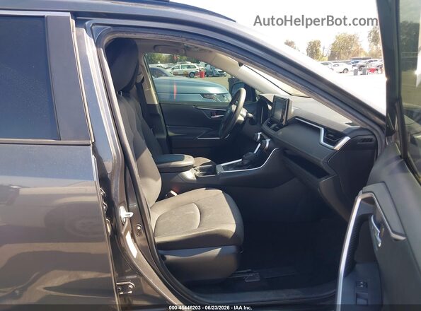 JTMW1RFV5KD504327 2019 TOYOTA RAV4 Gray Widok wnętrza z przodu