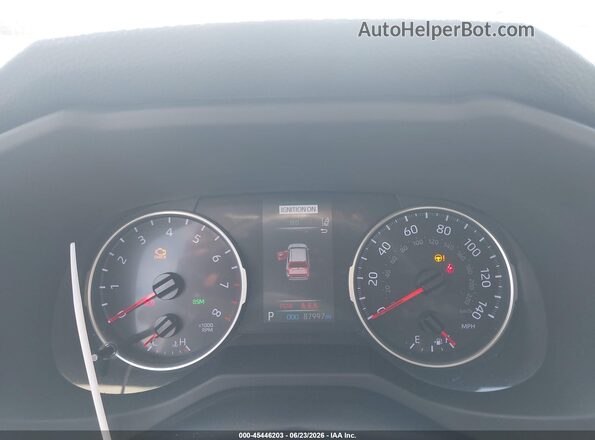 JTMW1RFV5KD504327 2019 TOYOTA RAV4 Gray Widok tylnych siedzeń