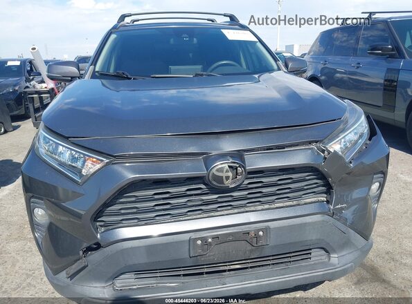JTMW1RFV5KD504327 2019 TOYOTA RAV4 Gray Widok zestawu wskaźników