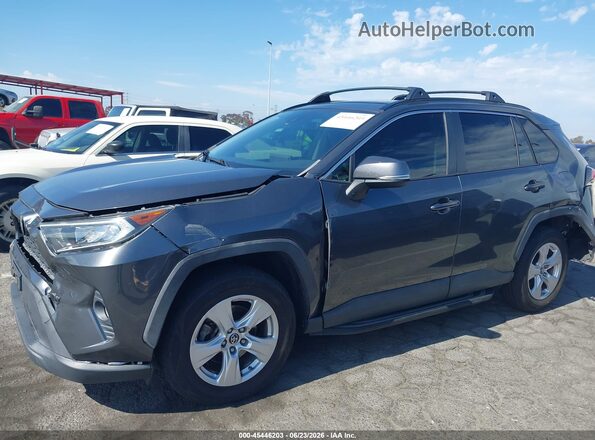 JTMW1RFV5KD504327 2019 TOYOTA RAV4 Gray Widok wnętrza 360 stopni